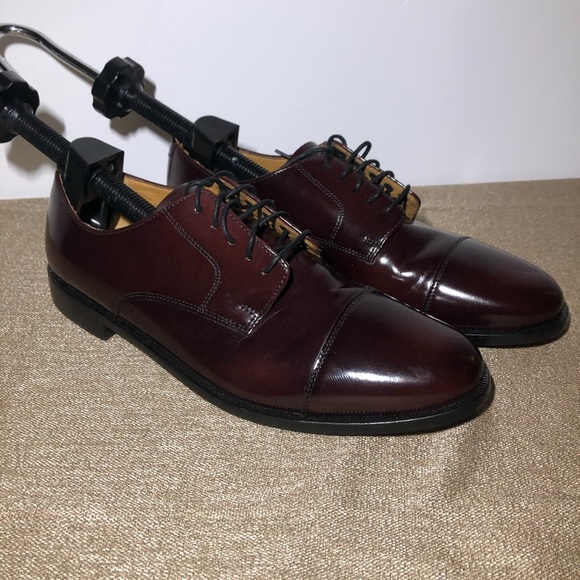Mens Cole Haan cap toe dress shoes size 11.5 M - Picture 3 of 6